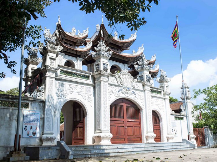 Đền thờ Cao Lỗ Vương tại xã Cao Đức, Gia Bình, Bắc Ninh